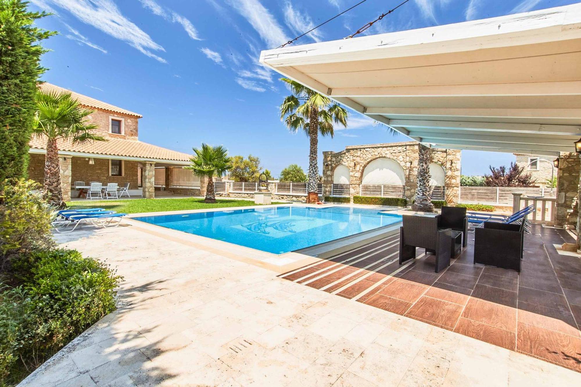 Villa St Dennis Makris Gialos  Dış mekan fotoğraf