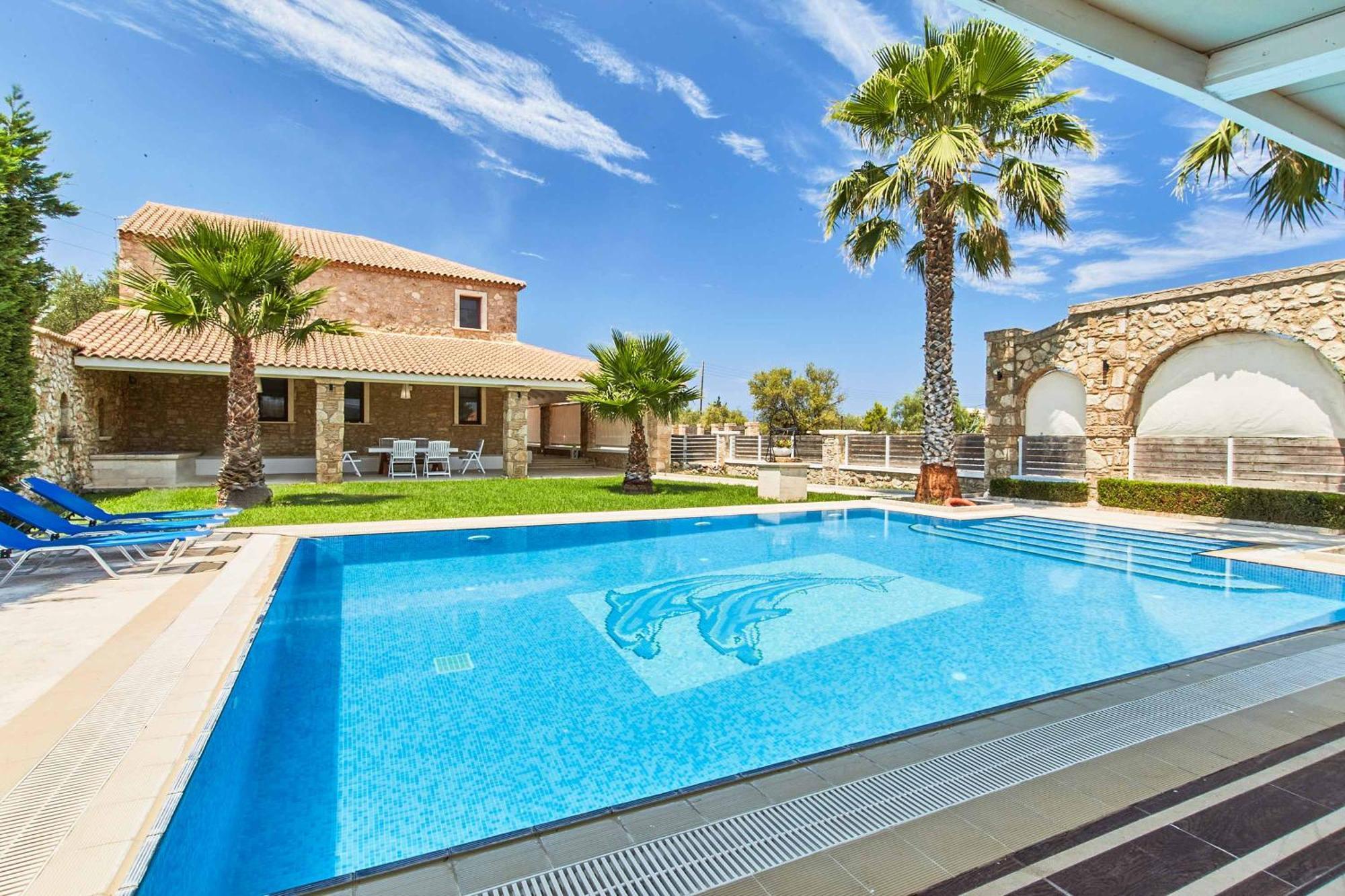 Villa St Dennis Makris Gialos  Dış mekan fotoğraf