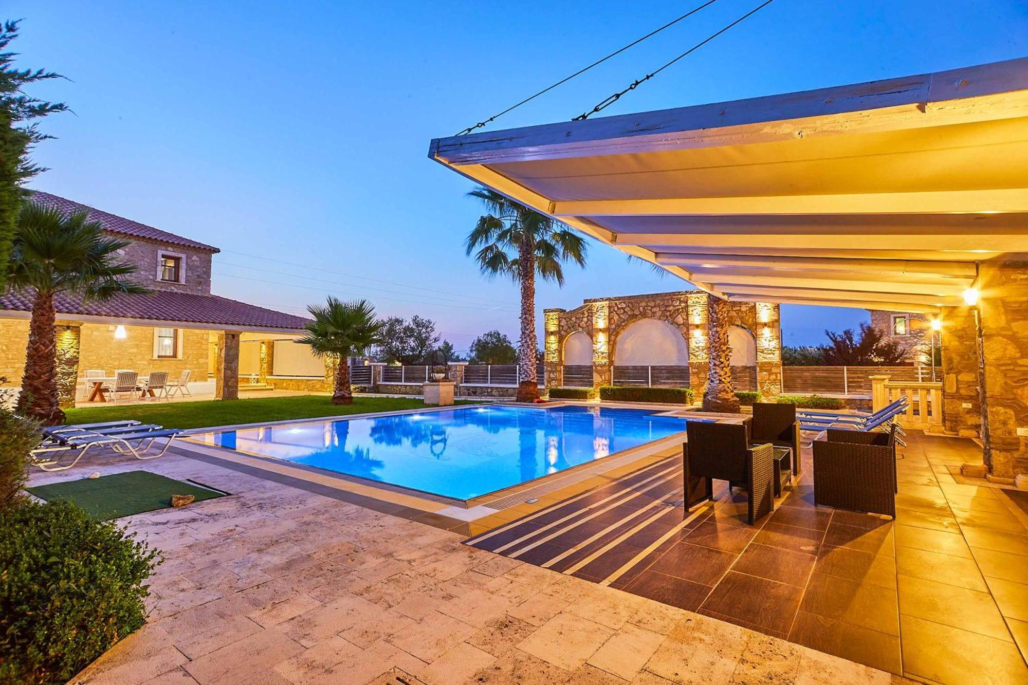 Villa St Dennis Makris Gialos  Dış mekan fotoğraf