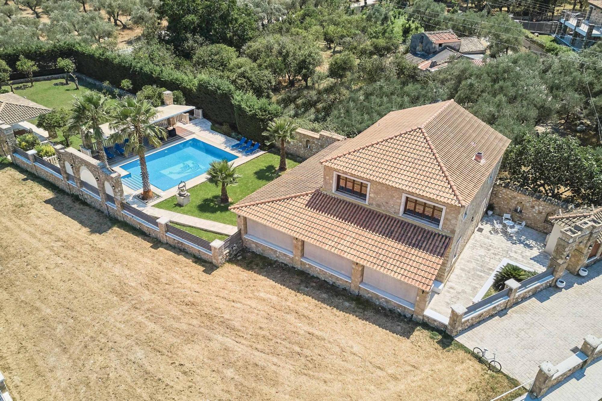 Villa St Dennis Makris Gialos  Dış mekan fotoğraf